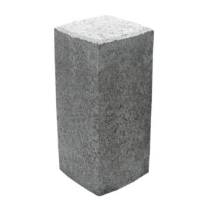 Mini-Palisade 12x12x35 cm aus Beton in Grau